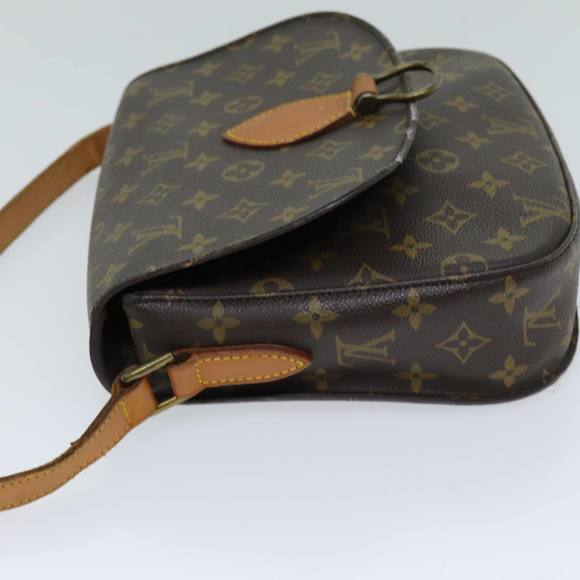 LOUIS VUITTON Monogram Saint Cloud GM Shoulder Bag M51242 LV Auth ep4075 - Picture 3 of 16